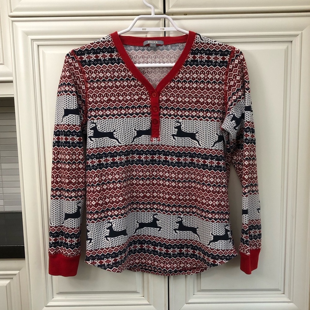 MEXX women’s l/s waffle top